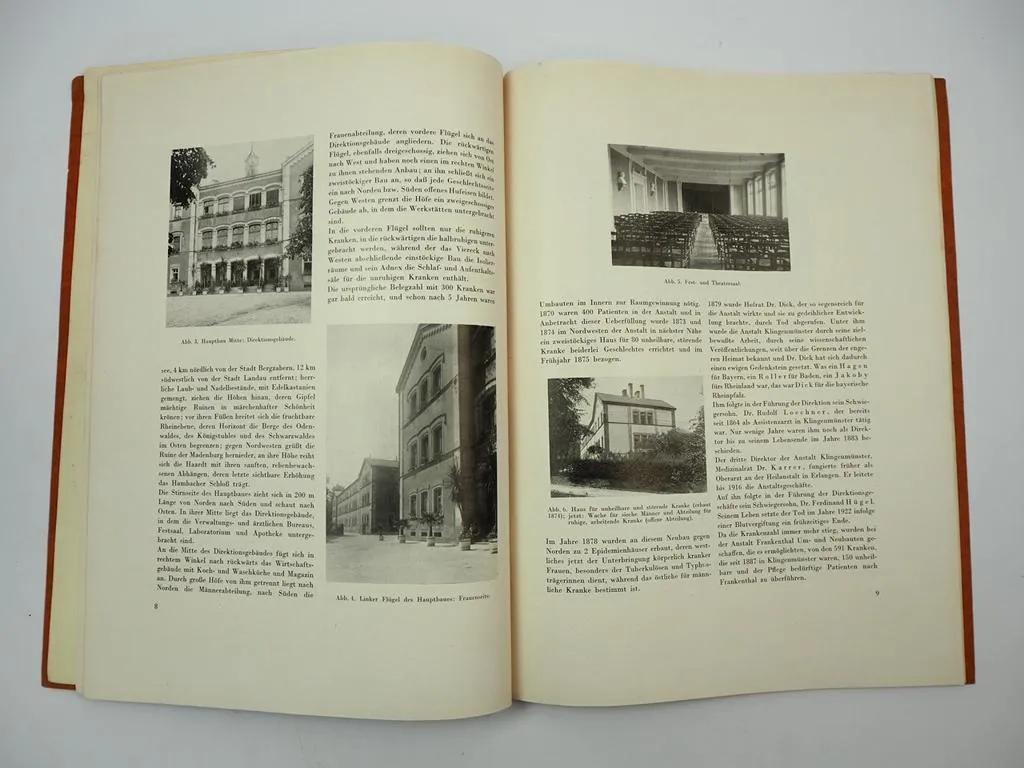 Die pfälzische Kreis Heil- und Pflegeanstalt Klingenmünster 1929 Pfalzklinikum