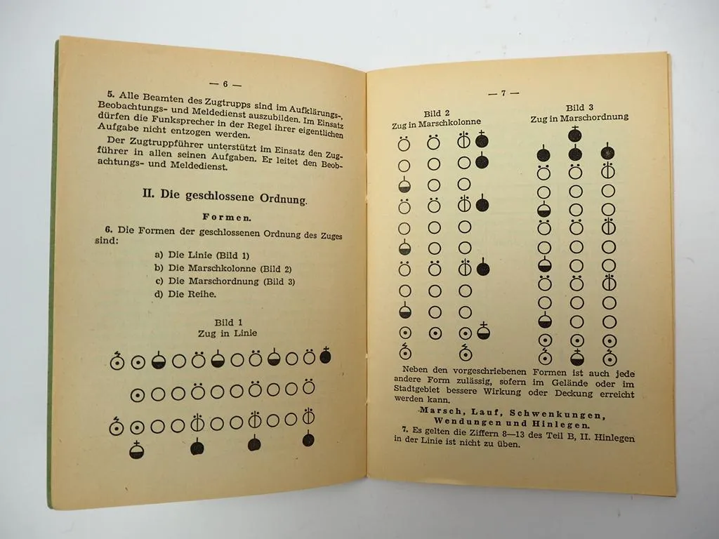 Die Polizei Hundertschaft Dienstvorschrift PDV 201 Foto Grenzjäger BRD 1951