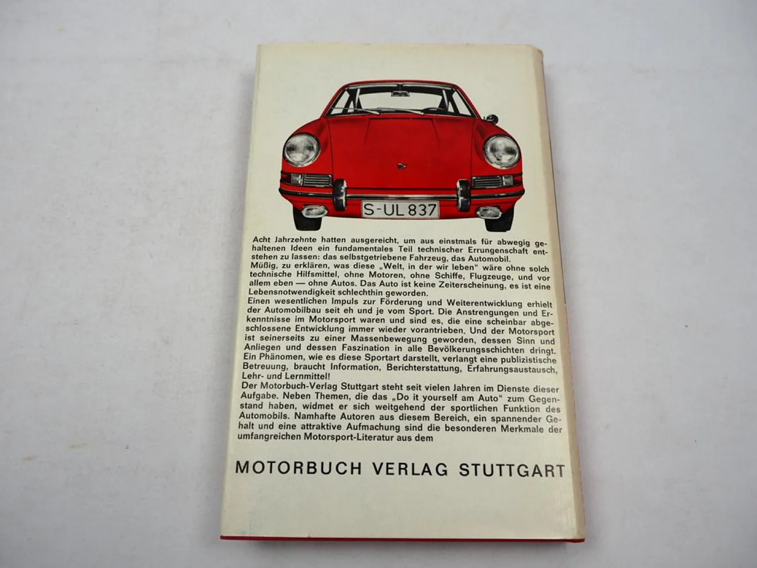 Die ungewöhnliche Geschichte des Hauses Porsche 1966 Richard v. Frankenberg