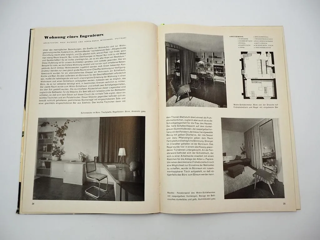 Die Wohnung für mich Alexander Koch 1960/70er Jahre Raumgestaltung