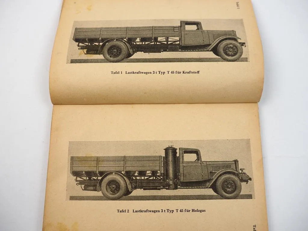 Dienstvorschrift D661/18 Ersatzteilliste Citroen Typ 45 LKW Wehrmacht 1944