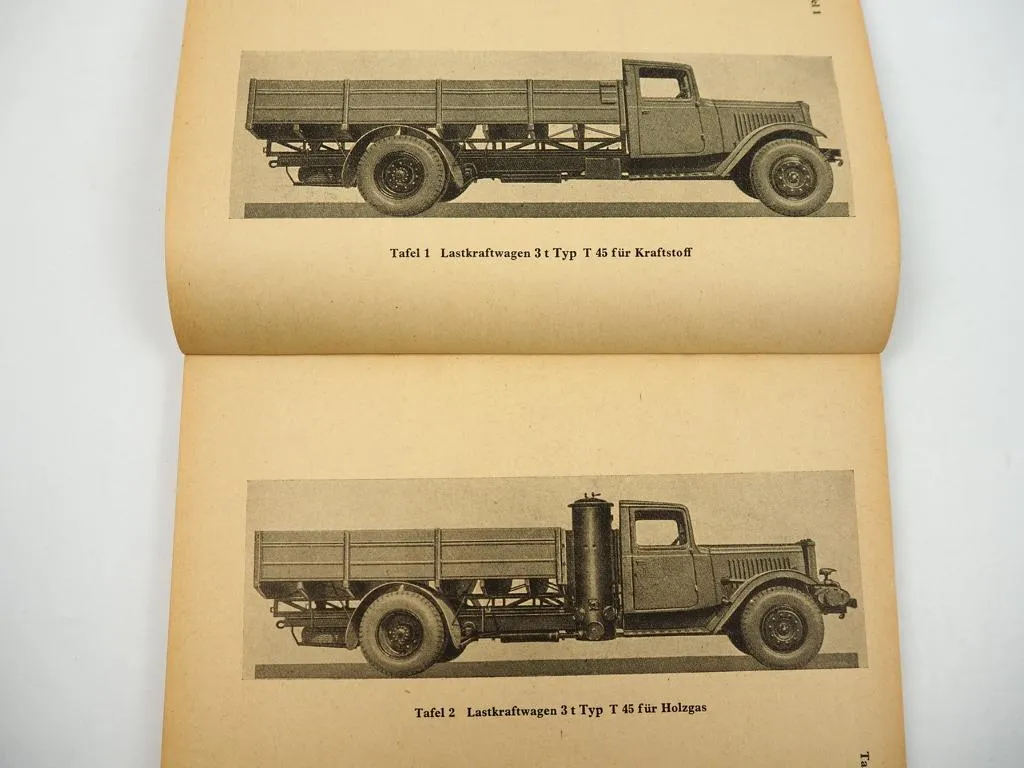 Dienstvorschrift D661/18 Ersatzteilliste Citroen Typ 45 LKW Wehrmacht 1944