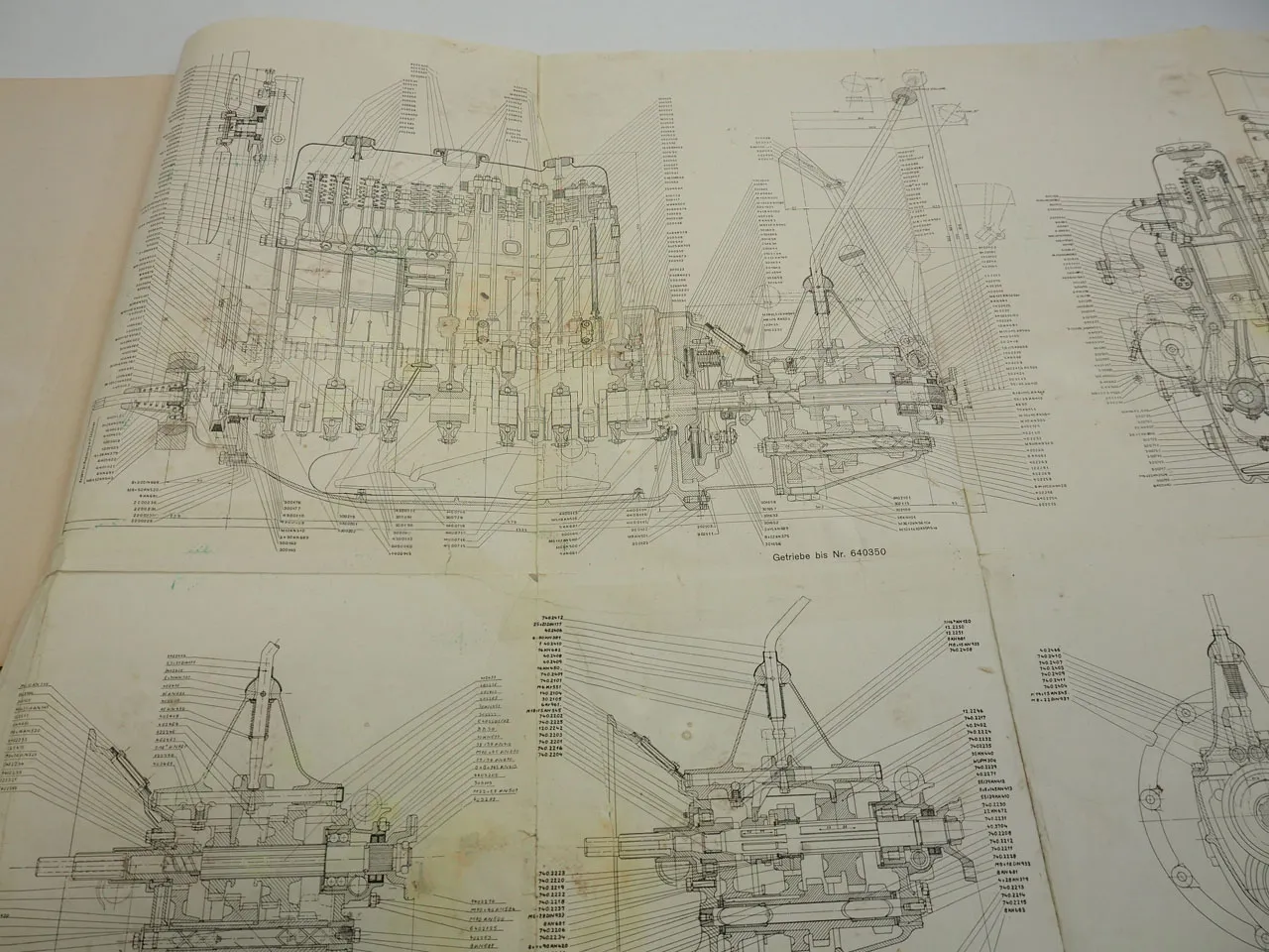 Dienstvorschrift D669/313 Steyr 640 Reparaturbuch Werkstatthandbuch Wehrmacht