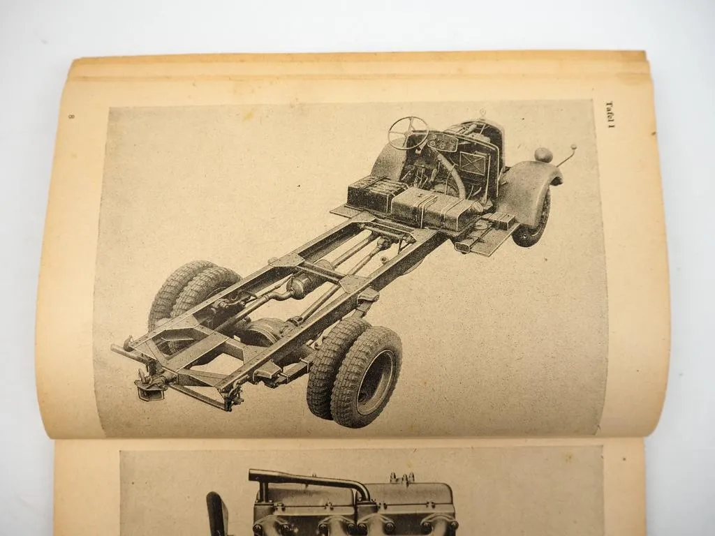 Dienstvorschrift D669/34 Ersatzteilliste Mercedes Benz LGF 3000 LKW Wehrmacht