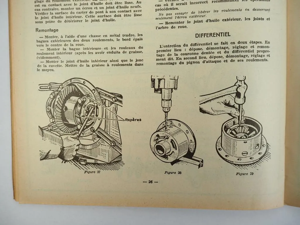 Dodge WC 4x4 6x6 Etude Technique et Pratique No. 9 Armee Francaise 1959