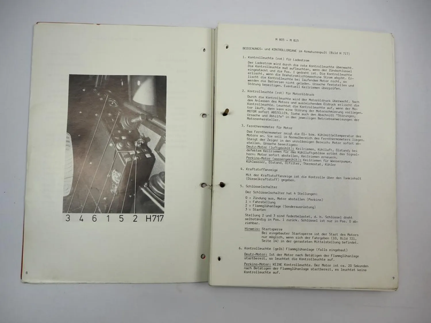 Eder M805 M815 Mobilbagger Werkstatthandbuch Schulungshandbuch