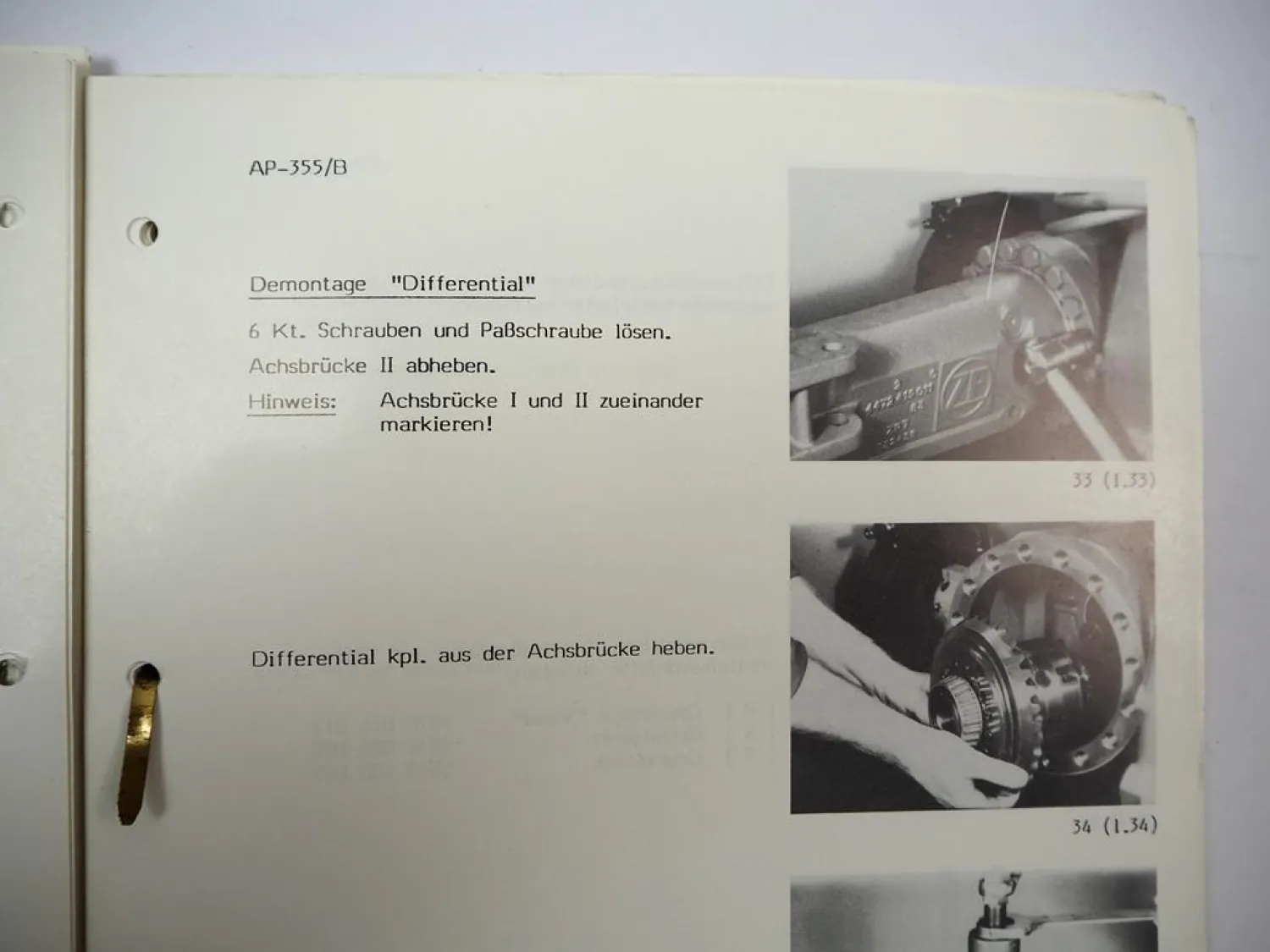 Eder M805 M815 Mobilbagger Werkstatthandbuch Schulungshandbuch