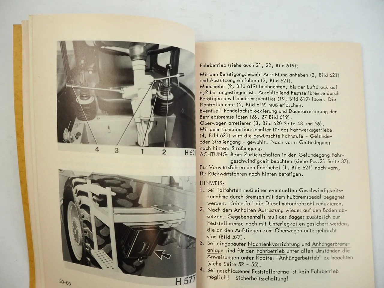 Eder M825 Hydraulikbagger Betriebsanleitung