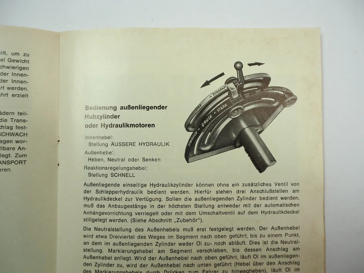 Eicher 3353 Mammut 74 55PS Betriebsanleitung Bedienungsanleitung Wartung