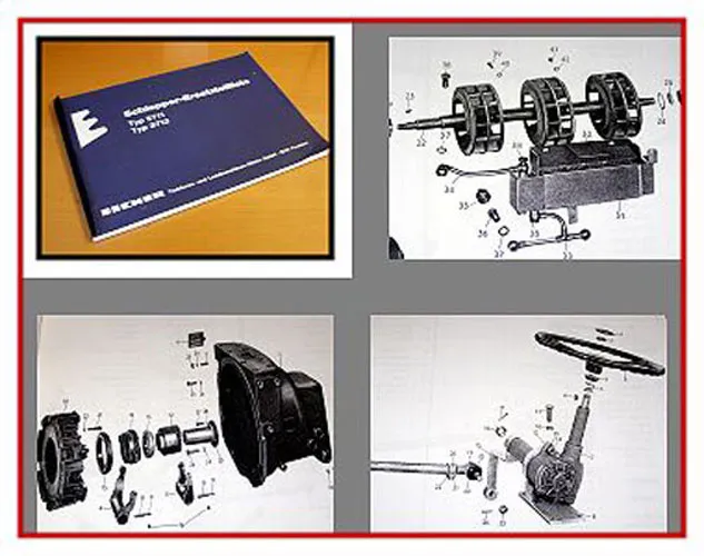 Eicher 3711 3712 Schlepper Ersatzteilliste Ersatzteilkatalog