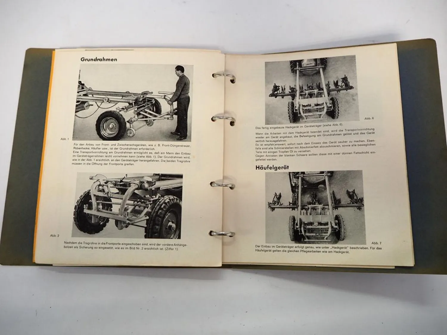 Eicher G280 Geräteträger & Arbeitsgeräte Betriebsanleitung Original Bedienung