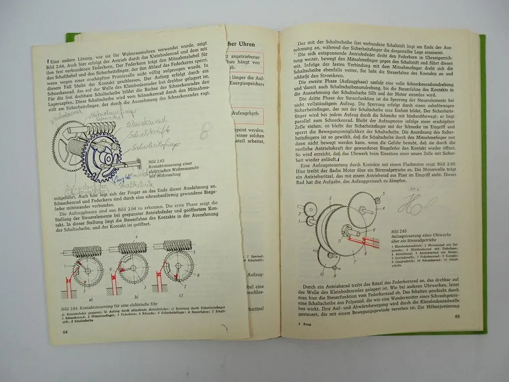 Elektrische und elektronische Uhren 2x Fachbuch Günter Krug 1971/80