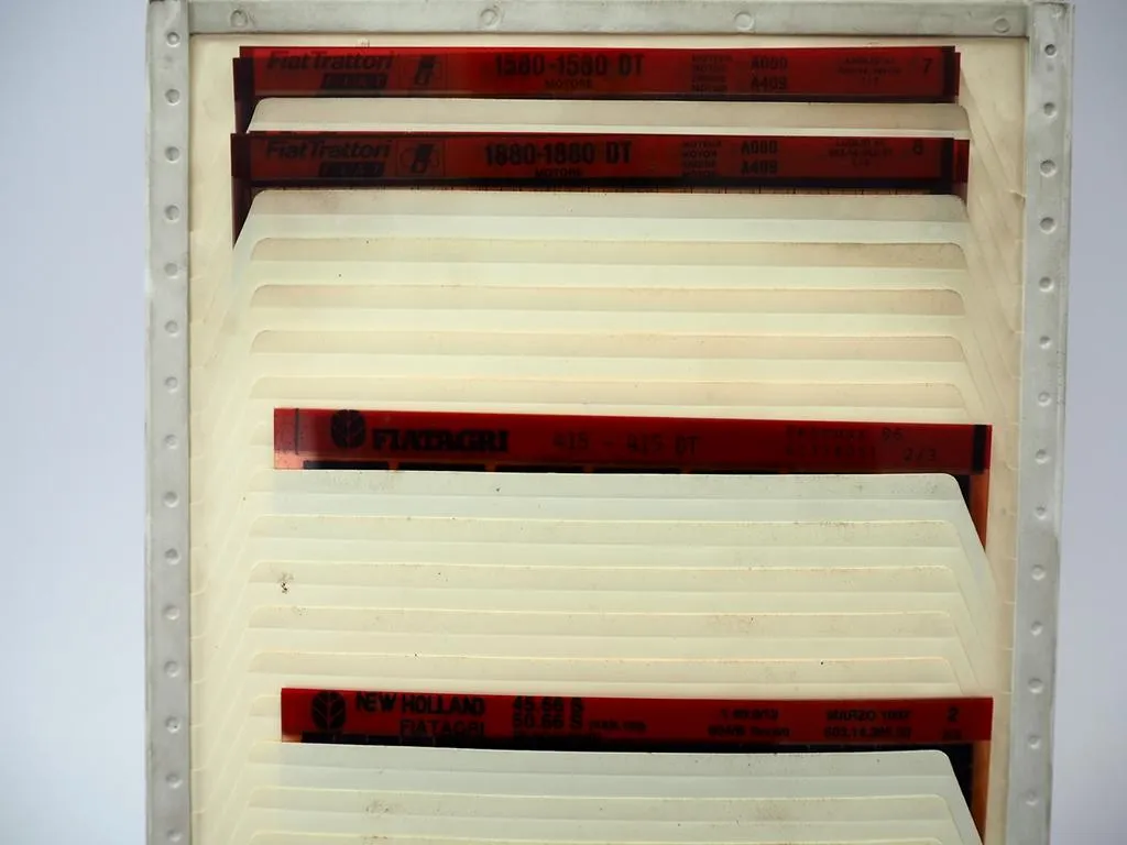 Ersatzteillisten Sammlung Fiat Agri New Holland Claas Westfalia in Sammelmappe