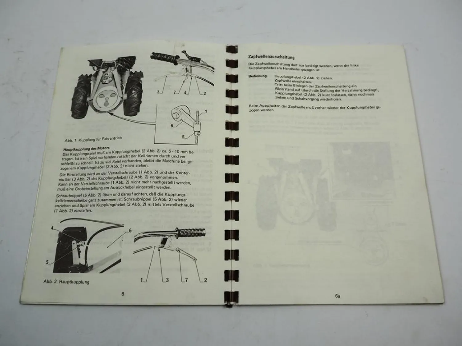 Eumot Motormäher M 150 Betriebsanleitung Ersatzteilliste