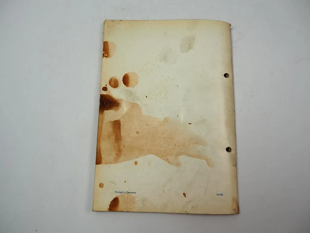 F&S Sachs Stamo ST 76 96 Motor Reparaturanleitung Werkstatthandbuch 1970