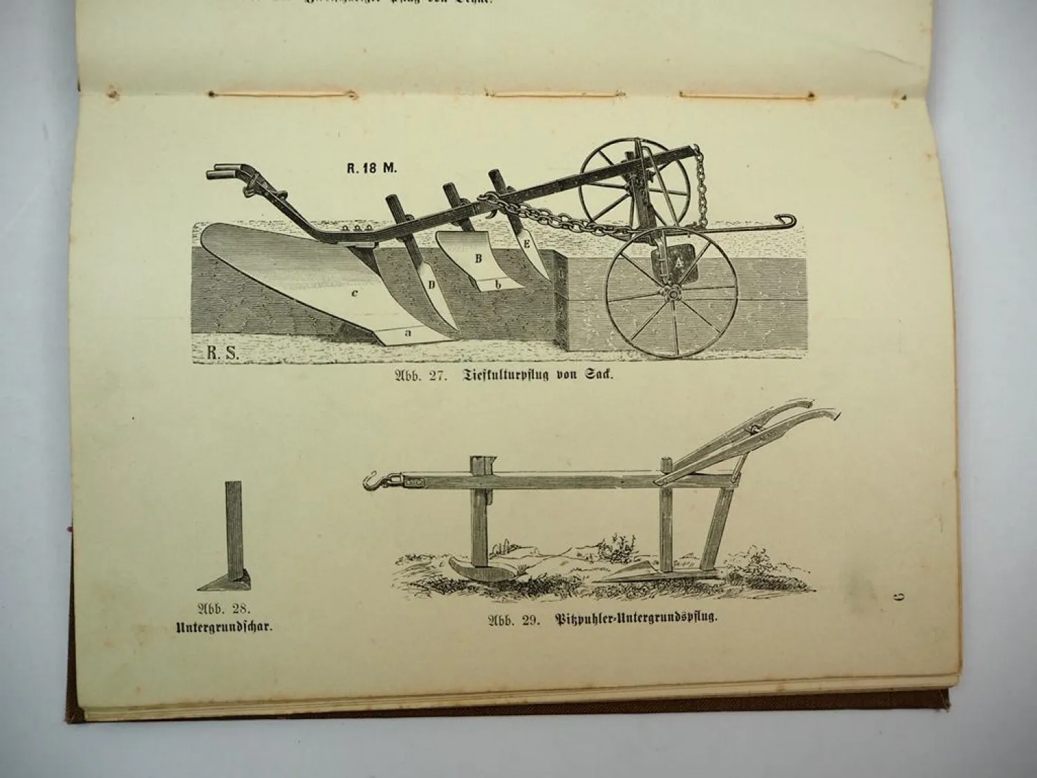 Fachbuch Landwirtschaftliche Geräte- und Maschinenkunde 1906 R. Strauch