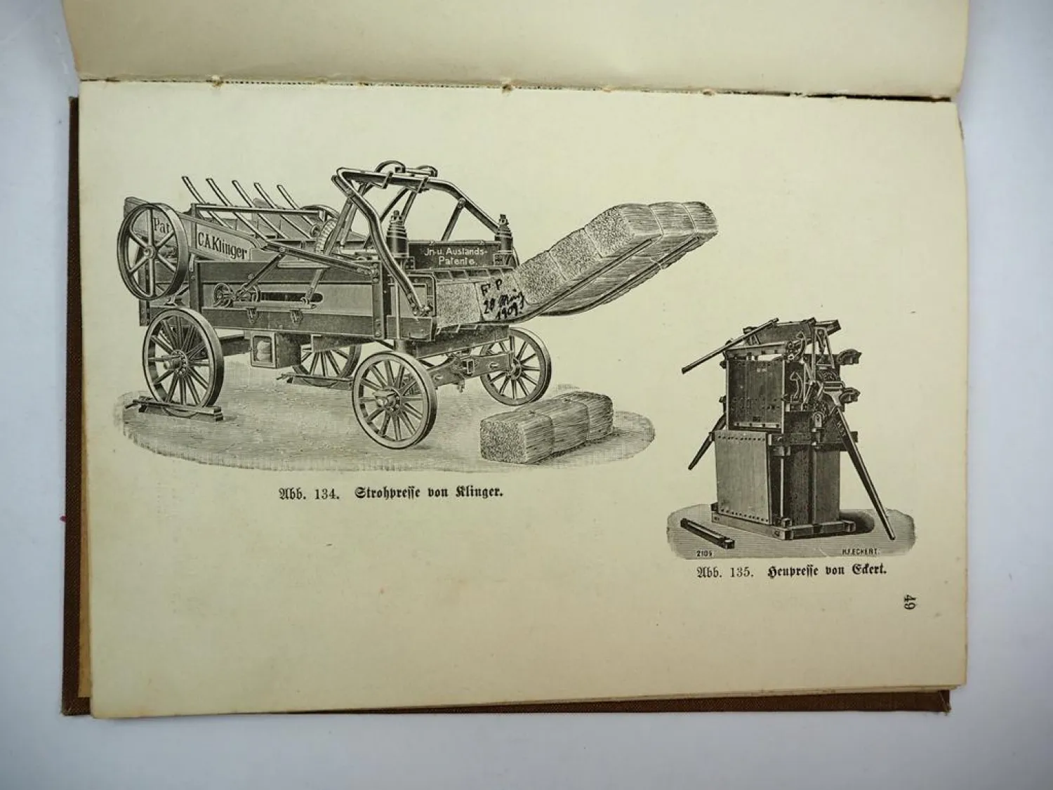 Fachbuch Landwirtschaftliche Geräte- und Maschinenkunde 1906 R. Strauch