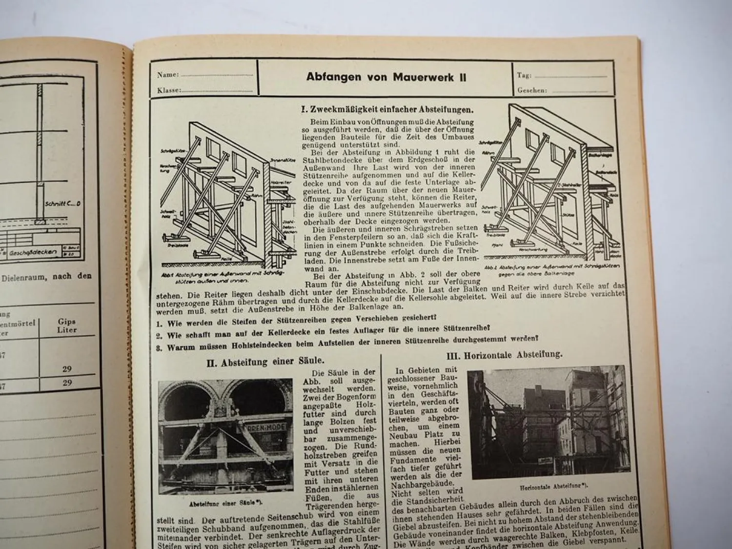 Fachbuch Merk- und Arbeitsblätter für Baugewerbe Metallgewerbe Verlag Gehlen