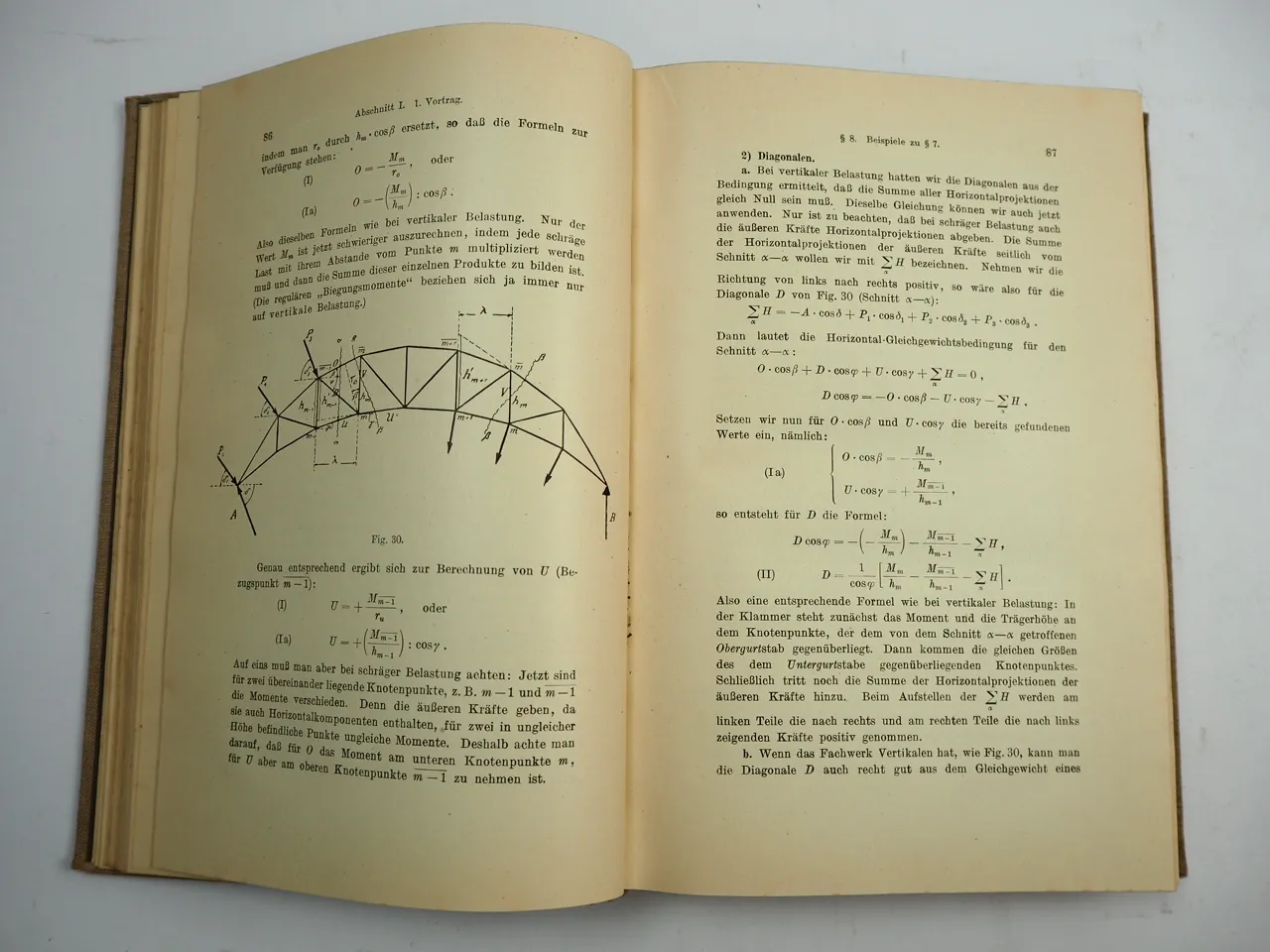 Fachbuch Statik und Festigkeitslehre Band 2 und 3 Max Fischer 1913/20
