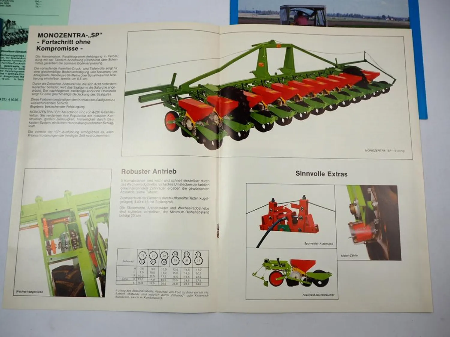 Fähse Miniair Monoair Monozentra Mappe mit 6x Prospekt + Preisblatt 1980er Jahre