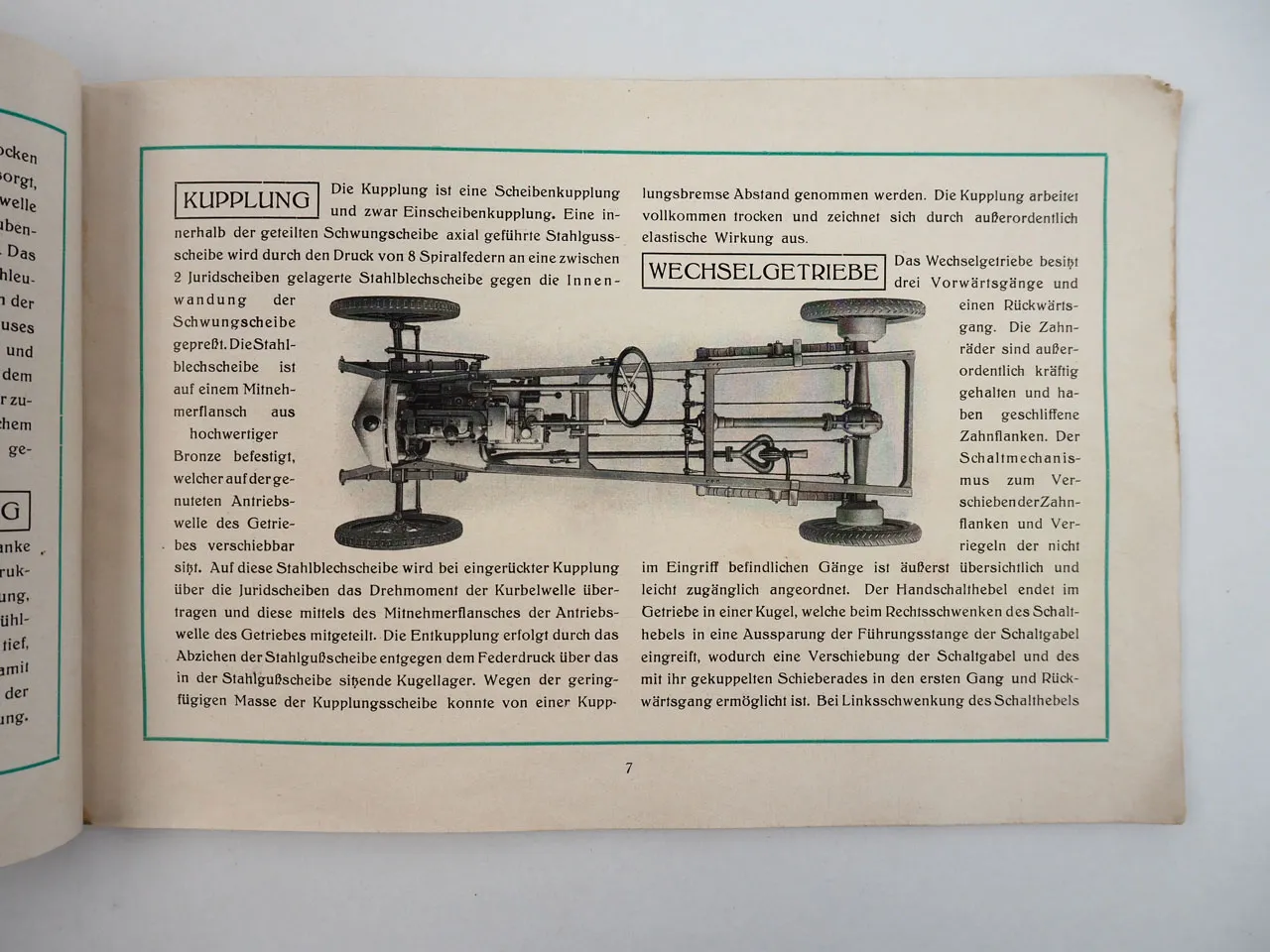 Faun 6/24 PS Personenwagen Beschreibung Technische Daten ca. 1925 Nürnberg
