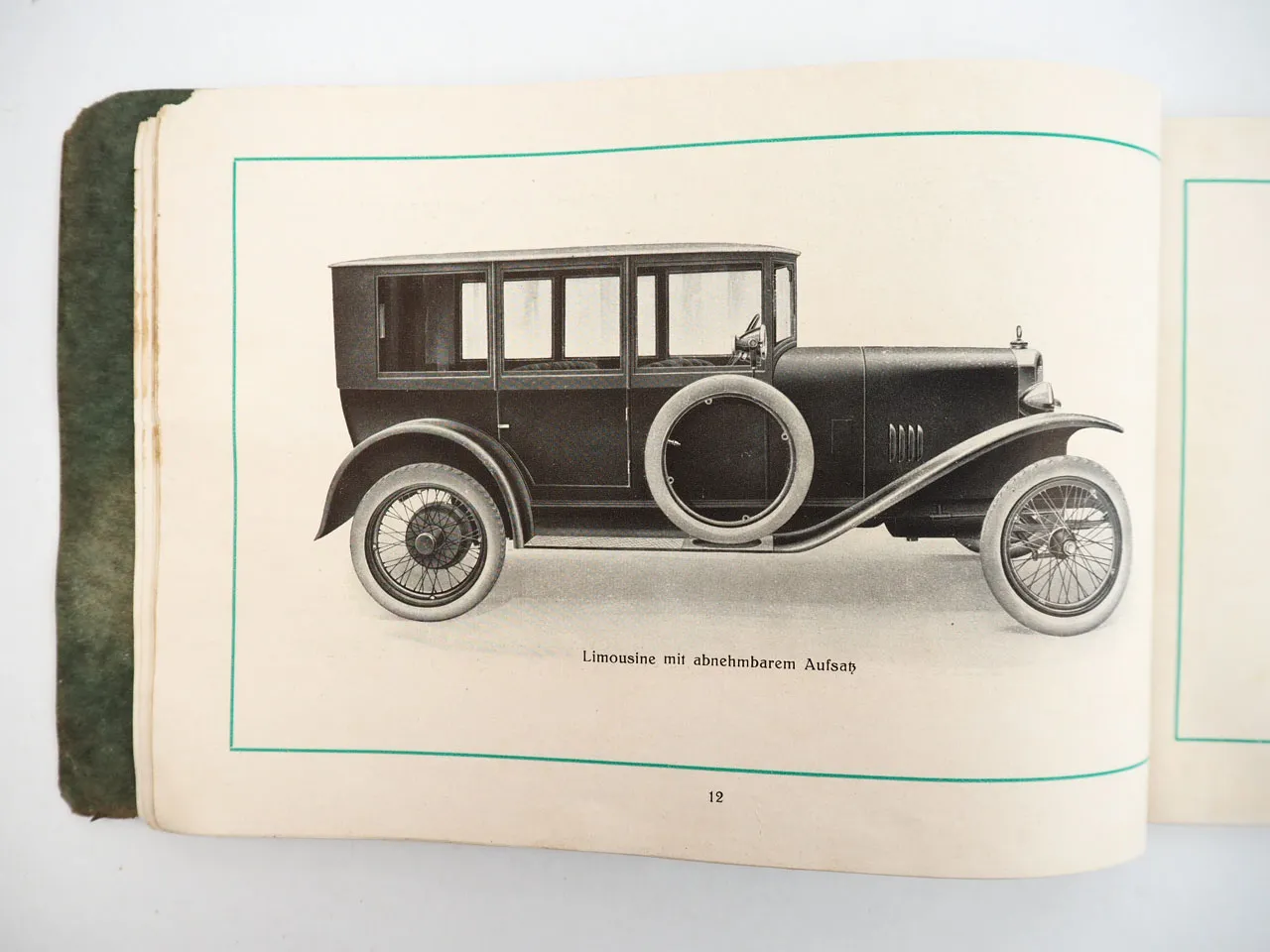 Faun 6/24 PS Personenwagen Beschreibung Technische Daten ca. 1925 Nürnberg