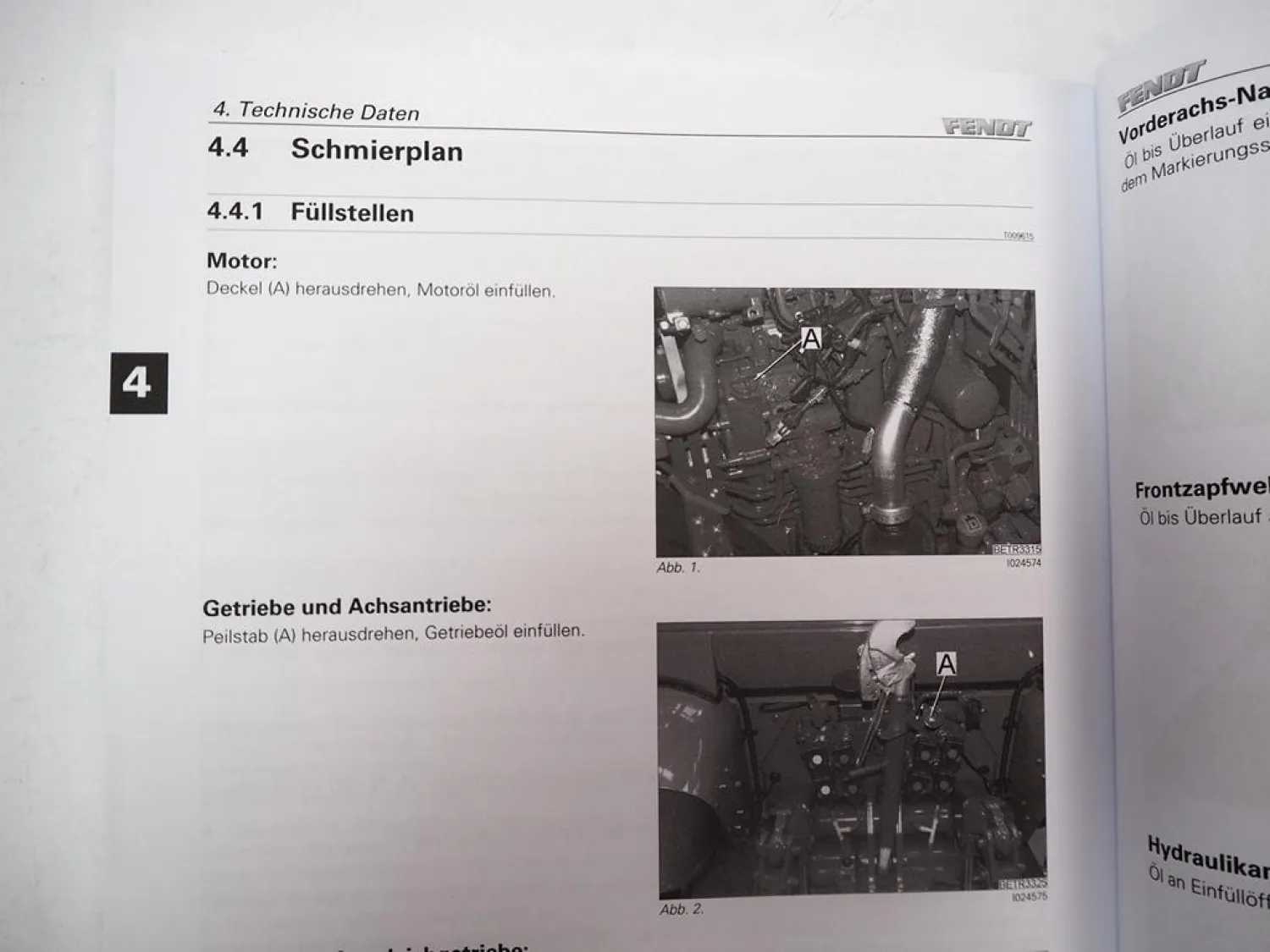 Fendt 207 208 209 210 211 V F P Vario Betriebsanleitung Bedienung Wartung 2013