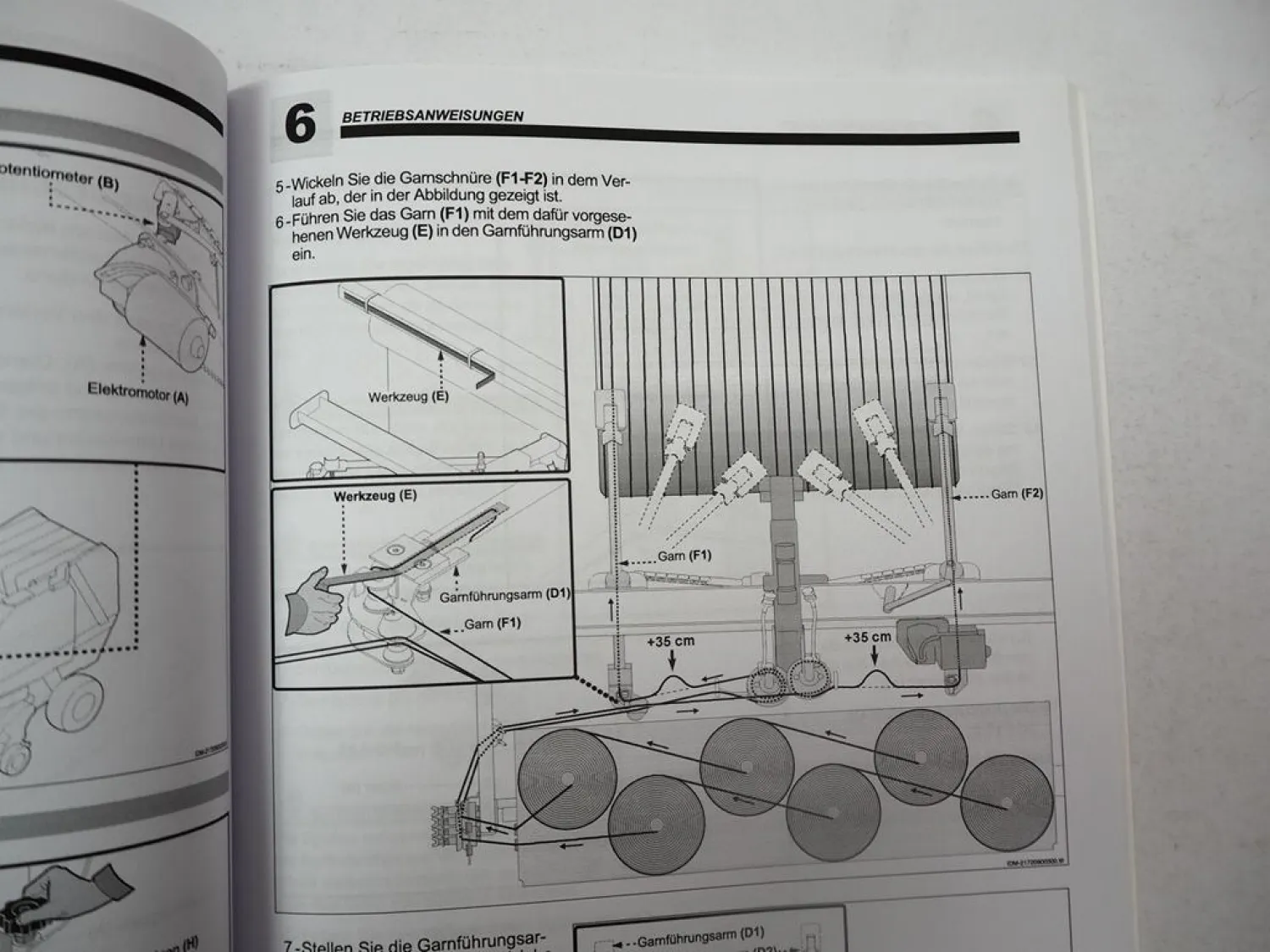 Fendt 2600 2900 V VS Series II Presse Rundballen Betriebsanleitung ca. 2009