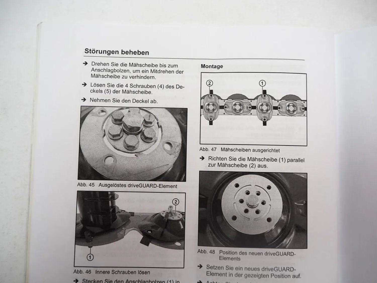 Fendt 3060 FP FPKC FPRC FPSL Slicer Scheibenmähwerk Betriebsanleitung 2019