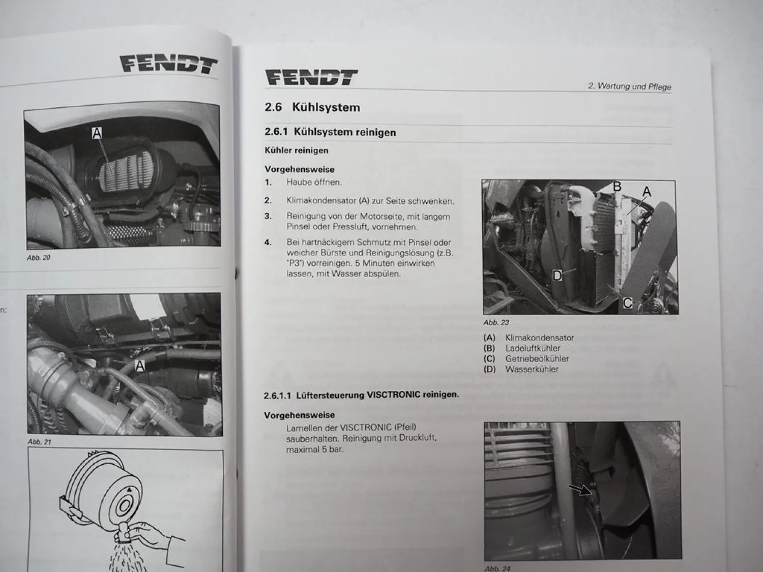 Fendt 310 311 312 313 Vario S4 Profi Betriebsanleitung Wartung Varioterminal