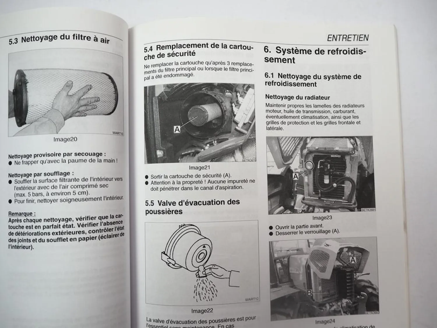 Fendt 411 412 413 414 415 Vario Instructions d utilisation et entretien 2010