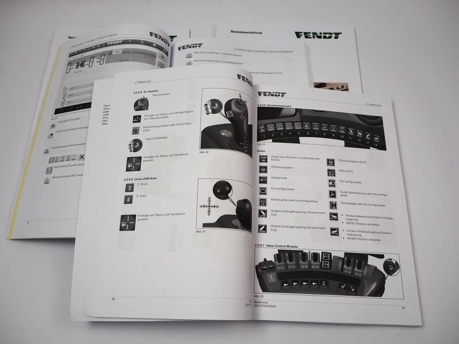 Fendt 512 513 514 516 Vario Gen3 Precision Farming Betriebsanleitung 2021