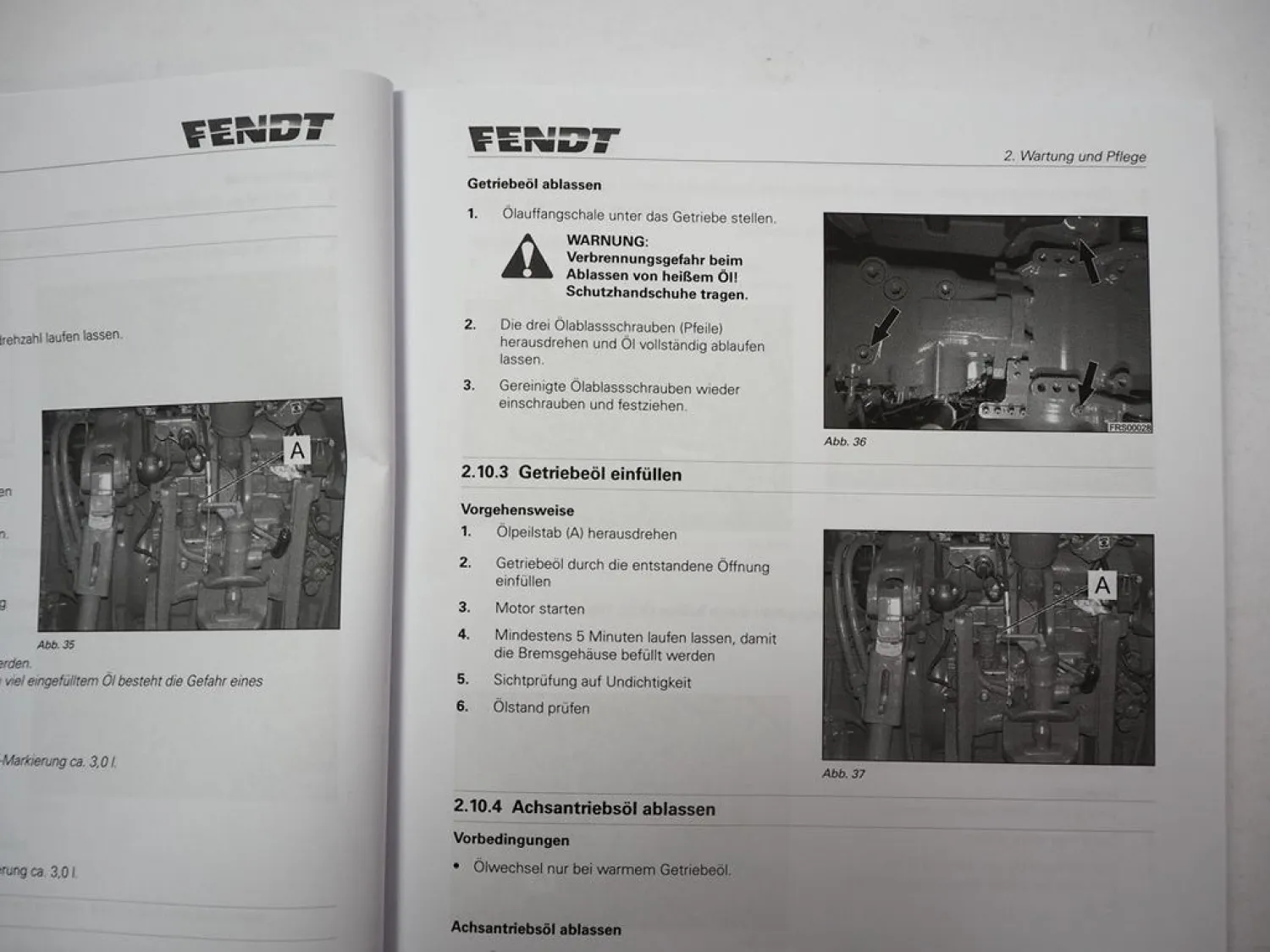 Fendt 512 513 514 516 Vario S4 Profi ProfiPlus Betriebsanleitung Varioterminal