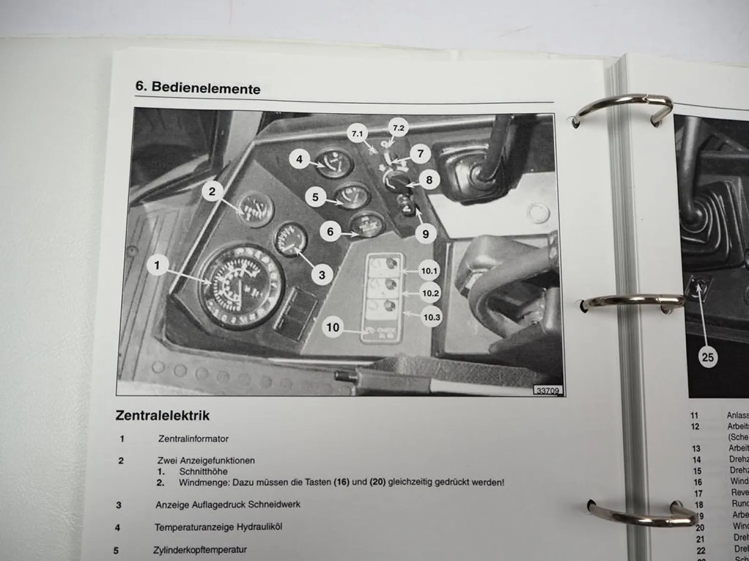 Fendt 5180C Mähdrescher Betriebsanleitung Bedienung Wartung 2004