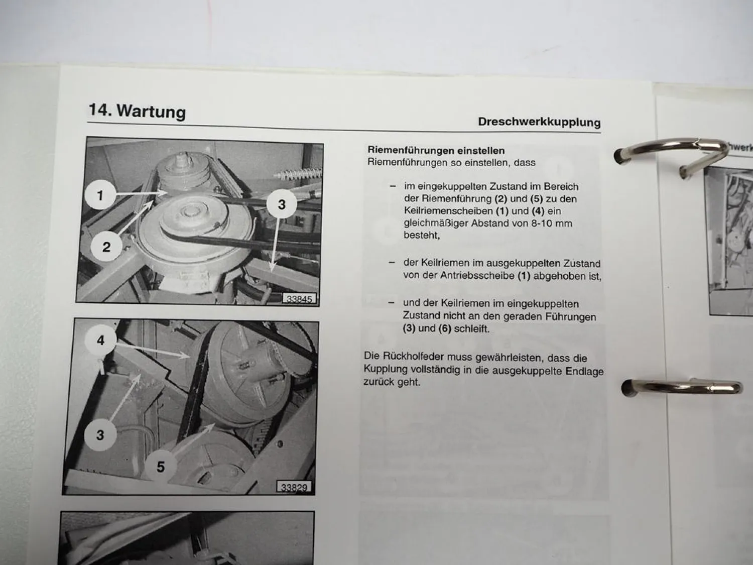 Fendt 5180C Mähdrescher Betriebsanleitung Bedienung Wartung 2004