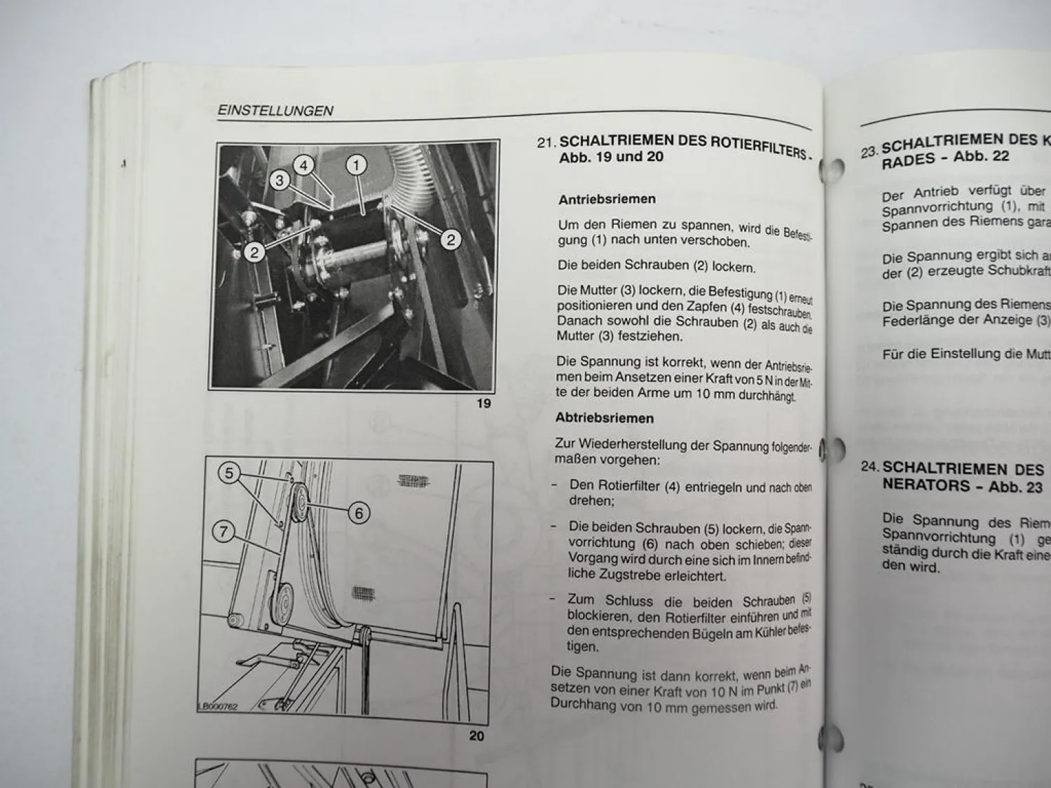 Fendt 5220 5250 6250 E Mähdrescher Betriebsanleitung Bedienung Wartung 2005