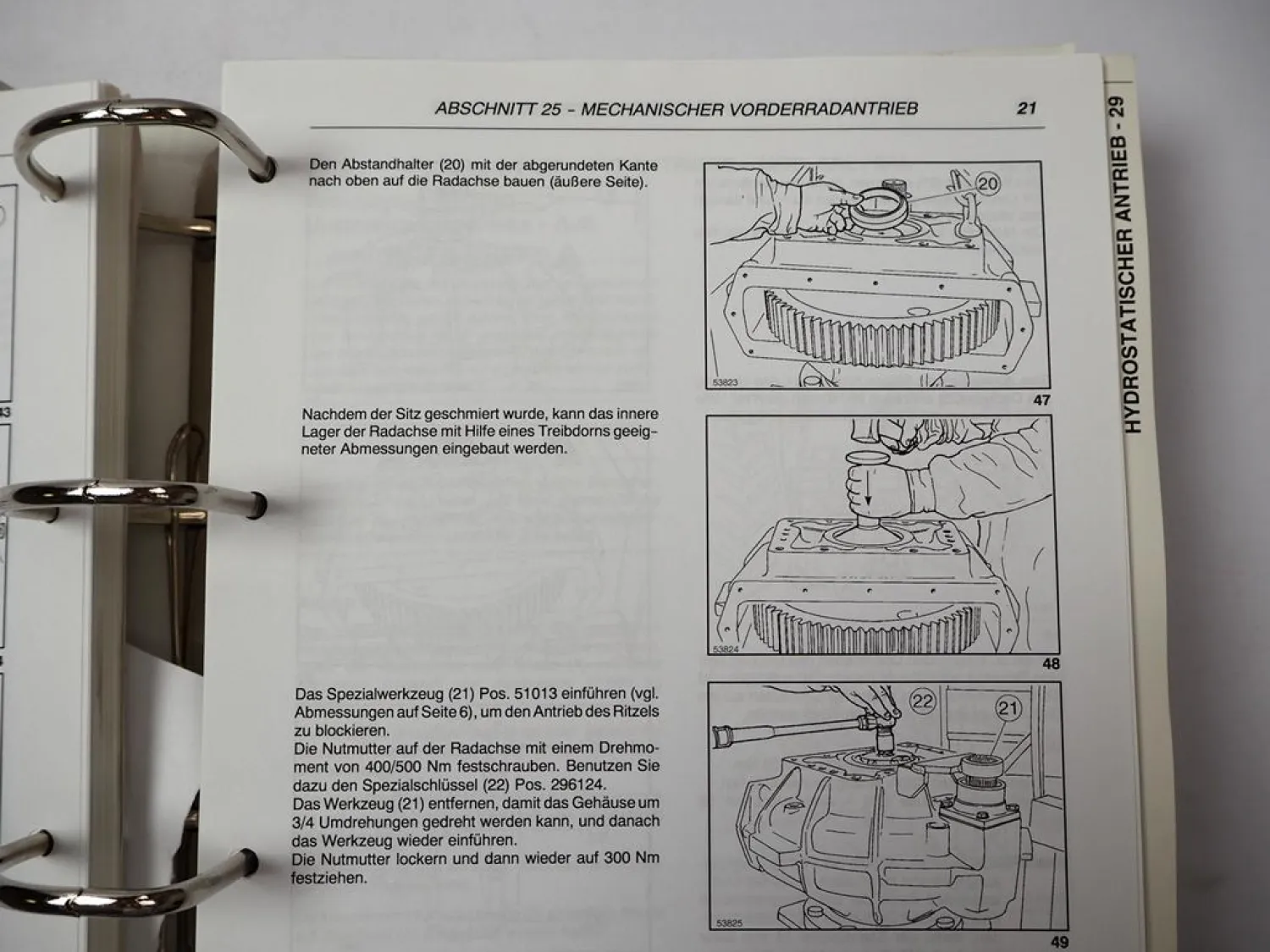 Fendt 5270 6300 C C-AL Mähdrescher Betriebsanleitung Werkstatthandbuch 2005/06