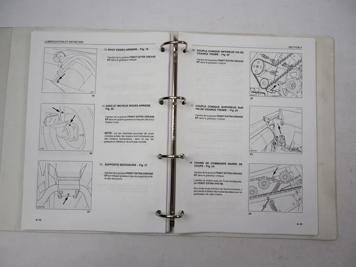 Fendt 5270 6300 C C-AL Moissonneuse Batteuse Manuel d utilisation 2007