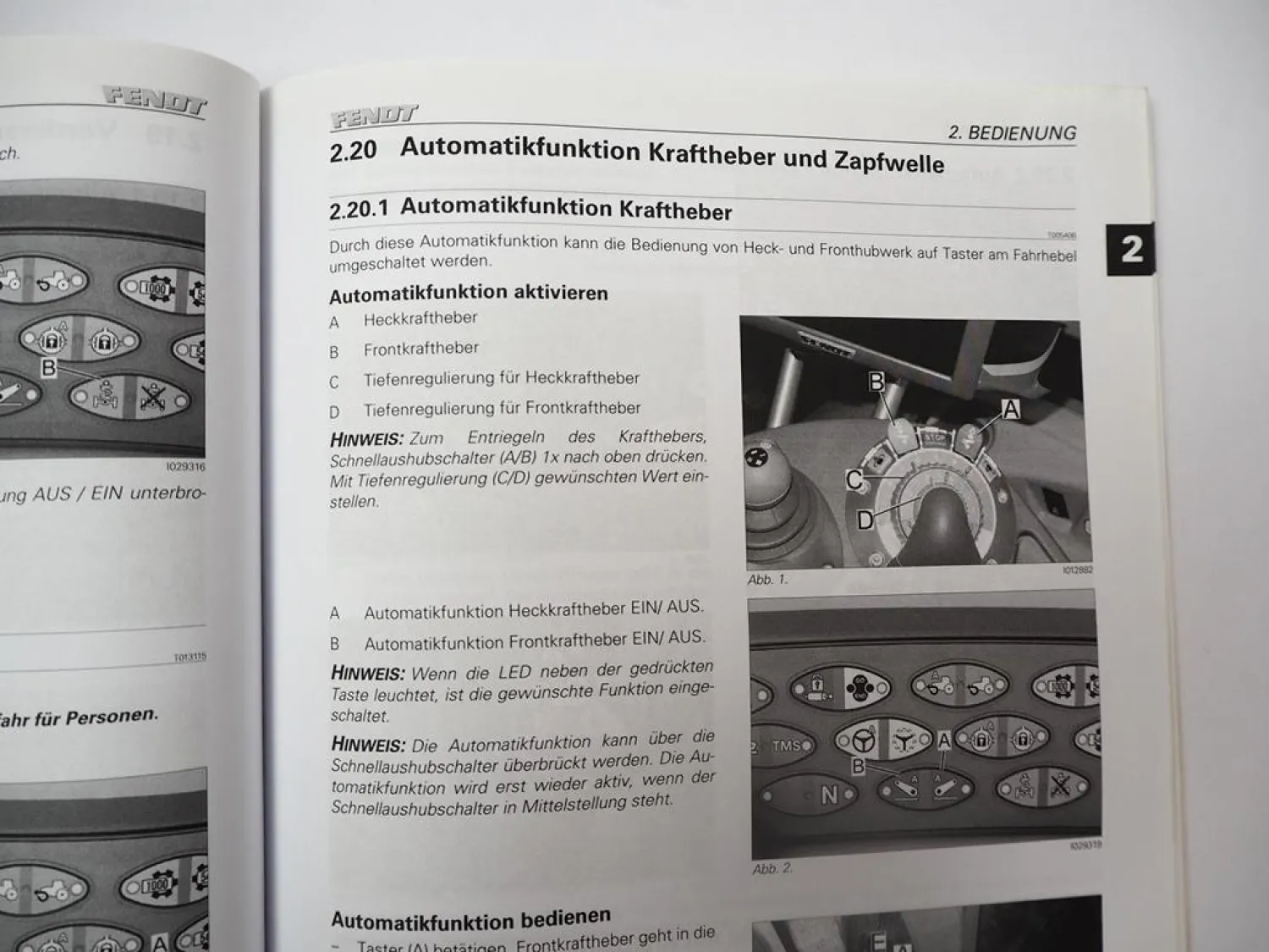 Fendt 714 716 718 720 722 724 Vario Traktor Betriebsanleitung Bedienung 2012