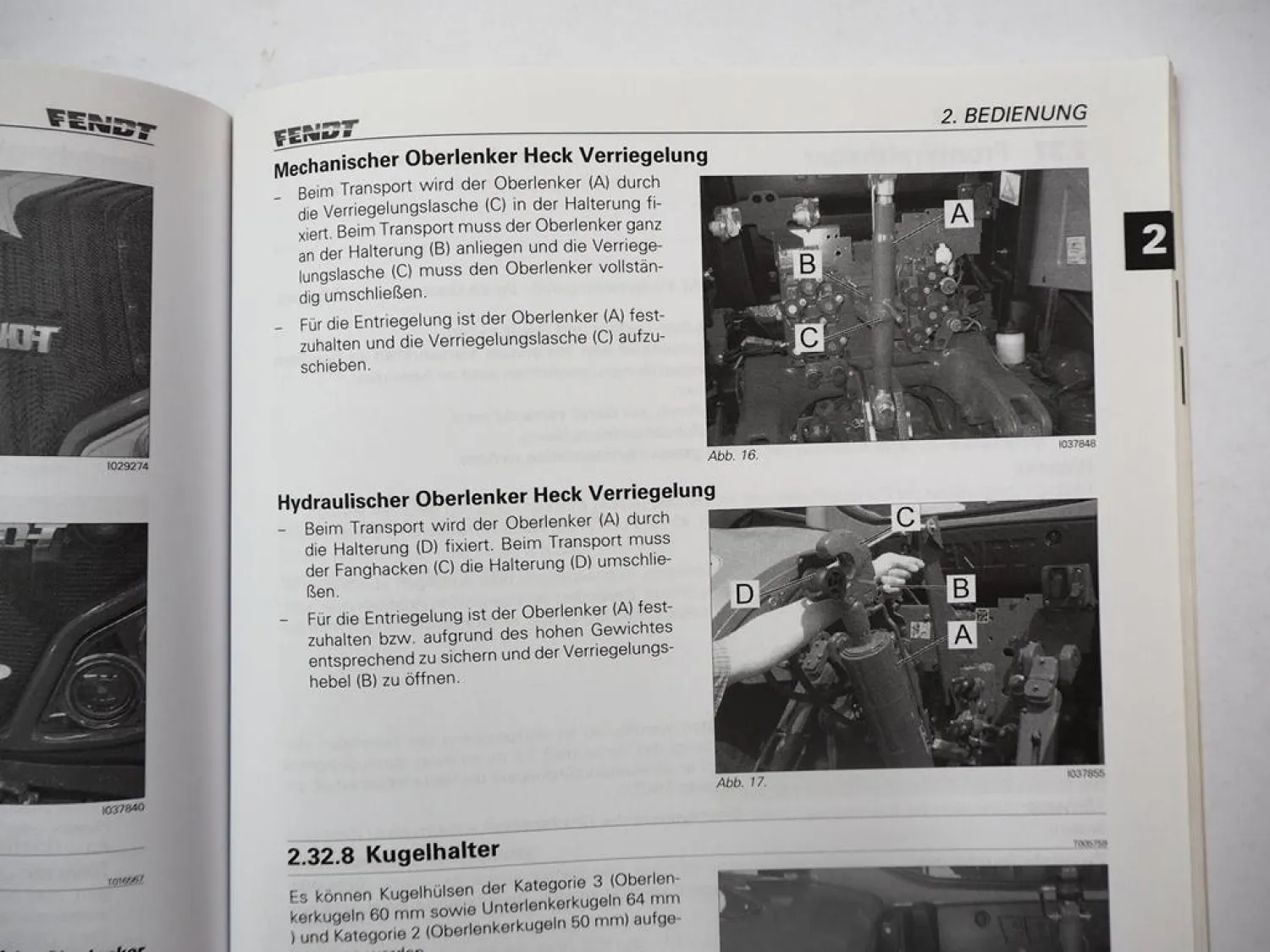 Fendt 714 716 718 720 722 724 Vario Traktor Betriebsanleitung Bedienung 2014