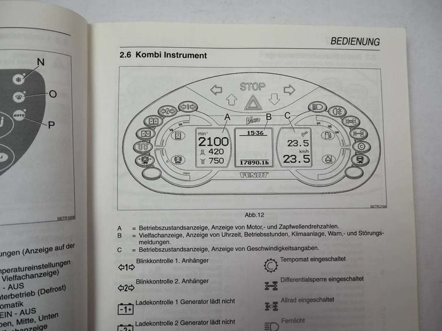 Fendt 922 924 927 930 933 936 Vario Betriebsanleitung Bedienung Wartung 2006