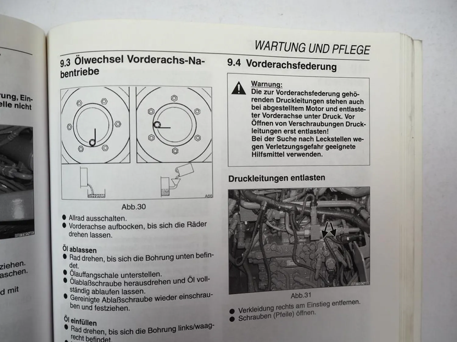 Fendt 922 924 927 930 933 936 Vario Betriebsanleitung Bedienung Wartung 2006