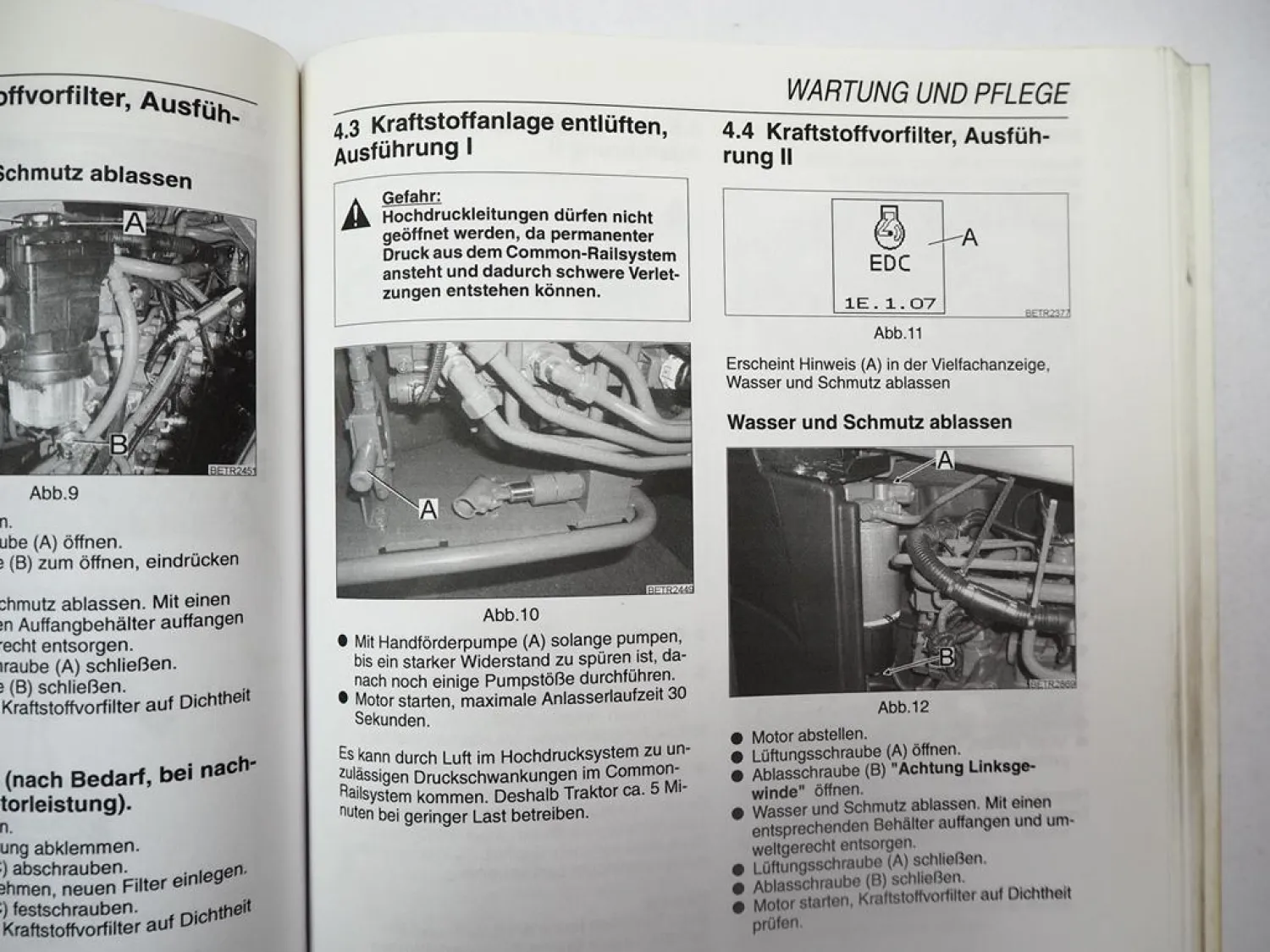 Fendt 922 924 927 930 933 936 Vario Betriebsanleitung Bedienung Wartung 2007