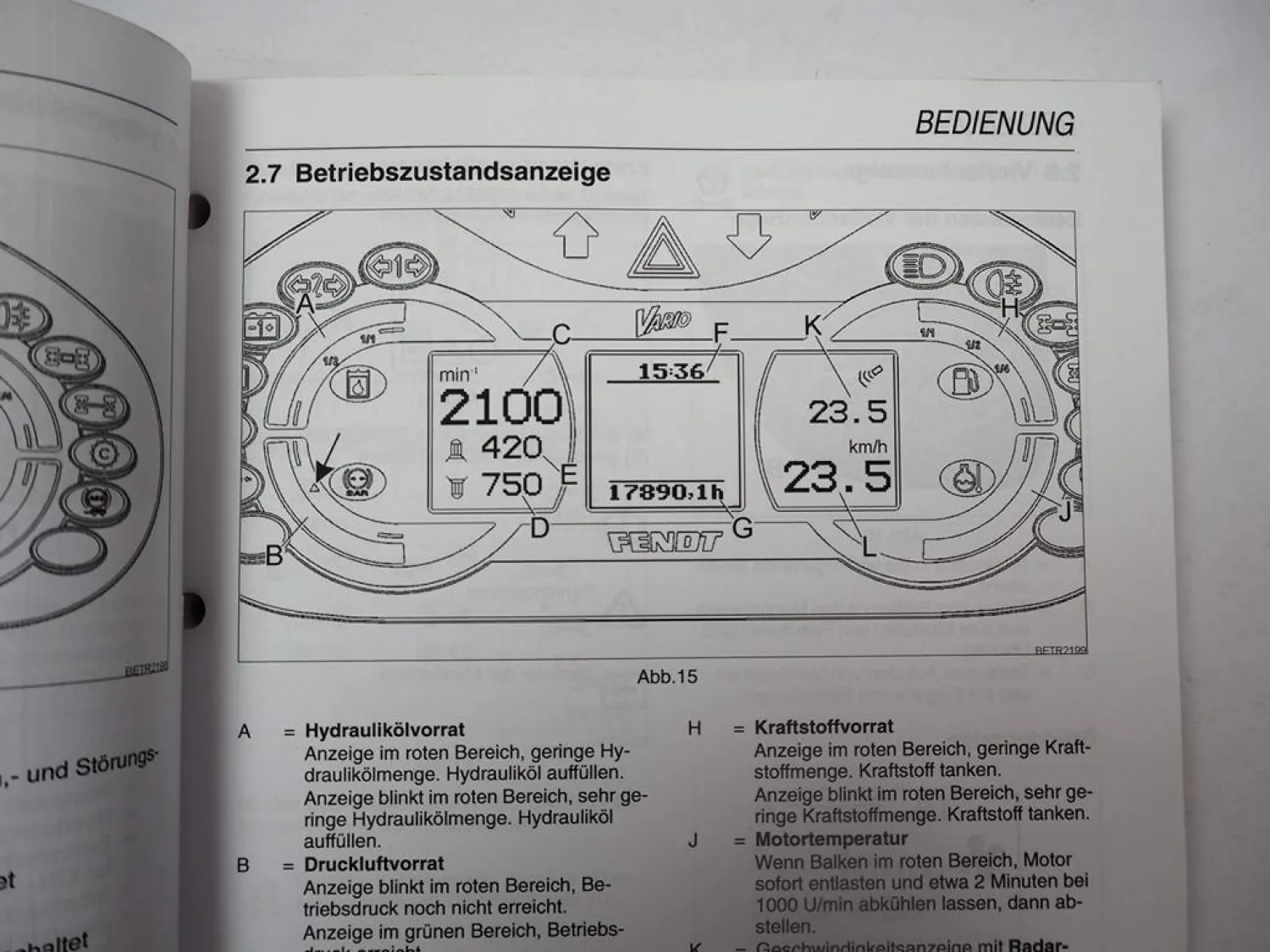 Fendt 922 924 927 930 933 936 Vario Betriebsanleitung Bedienung Wartung 2009