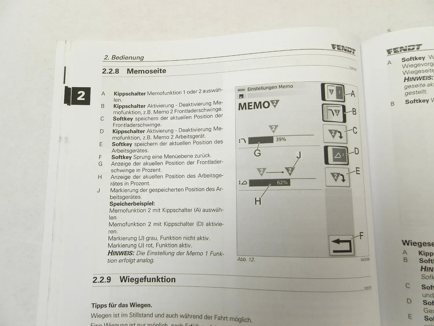 Fendt Cargo 3X 4X 5X Frontlader Betriebsanleitung Bedienung Wartung 2015