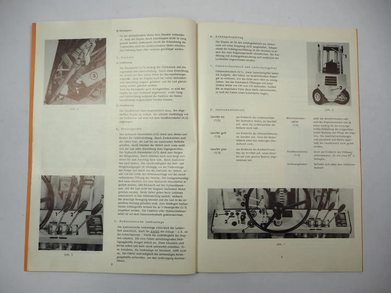 Fendt DFG TFG 1750 2000 2500 3000 H Gabelstapler Betriebsanleitung Bedienung