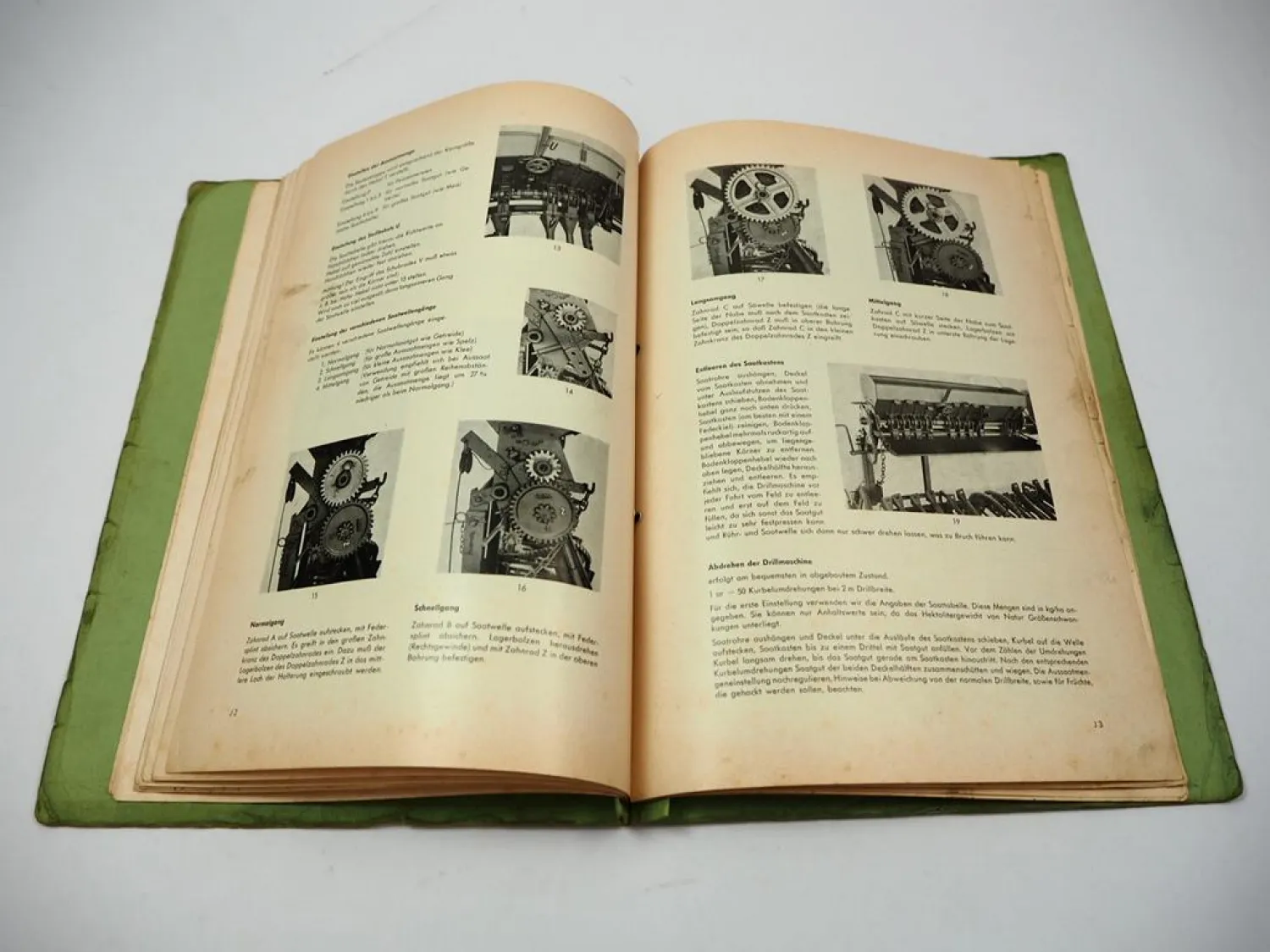 Fendt F220 GT 19 PS Geräteträger & Arbeitsgeräte Betriebsanleitung 1958