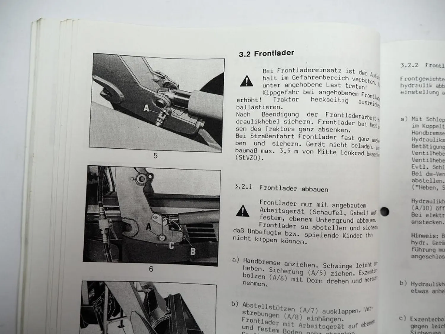 Fendt Farmer 240 250 260 270 275 280 P S V K Betriebsanleitung Bedienung Wartung