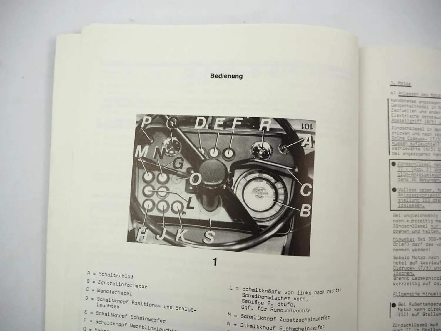 Fendt Farmer 303 304 305 306 308 309 LS LSA Turbomatik Betriebsanleitung 1983