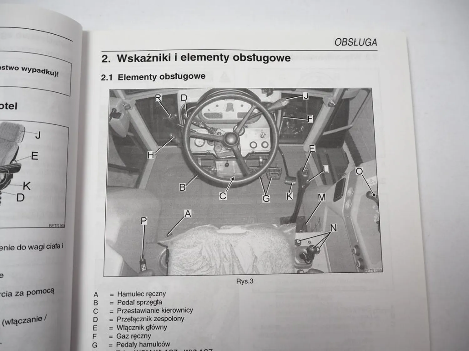 Fendt Farmer 307 308 309 Ci Instrukcja obsługi 2004 Polnisch
